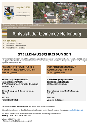 Amtsblatt 11-2022